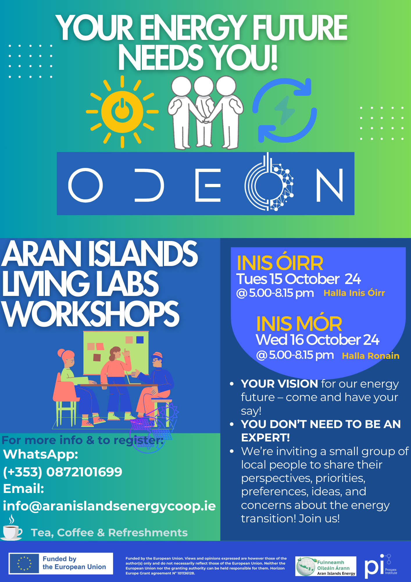Join the First ODEON Living Lab in Ireland - ODEON PROJECT